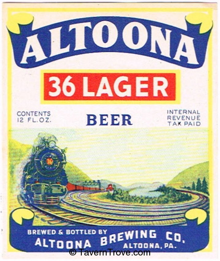 Altoona 36 Lager Beer