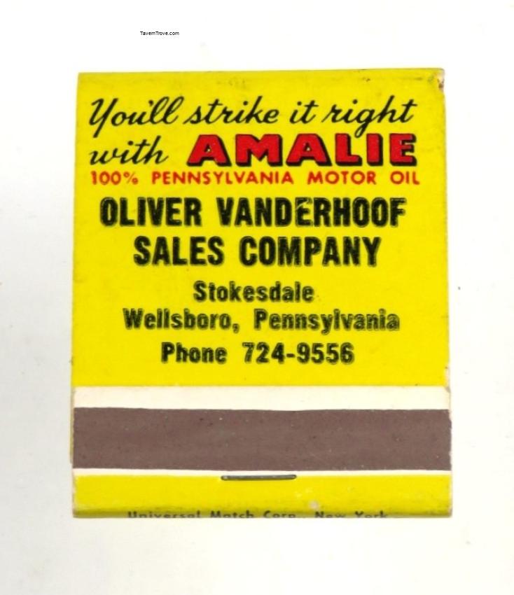 Amalie Motor Oil Full Complete Dupe Wellsboro Pennsylvania