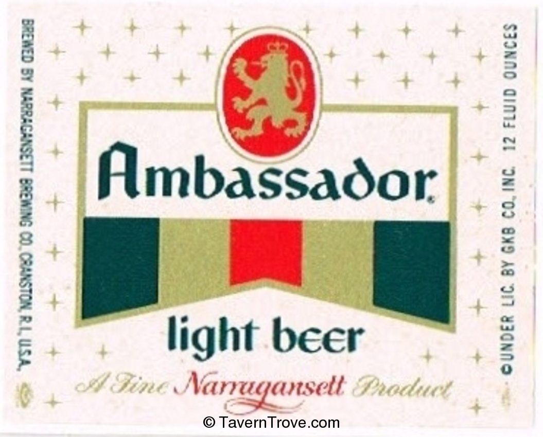 Ambassador Light  Beer