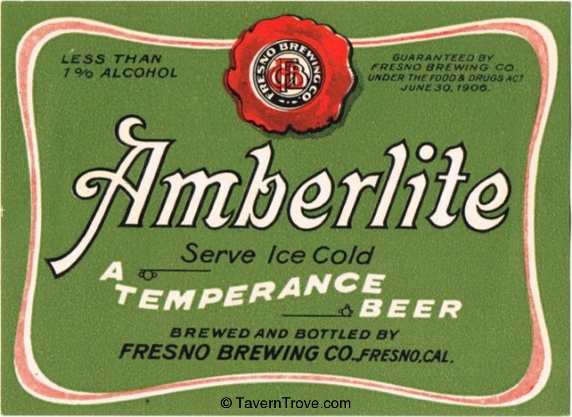 Amberlite Temperance Beer