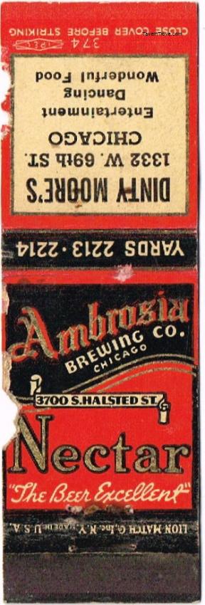 Ambrosia/Nectar Premium Beer Dupe