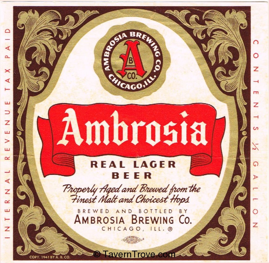 Ambrosia Real Lager Beer