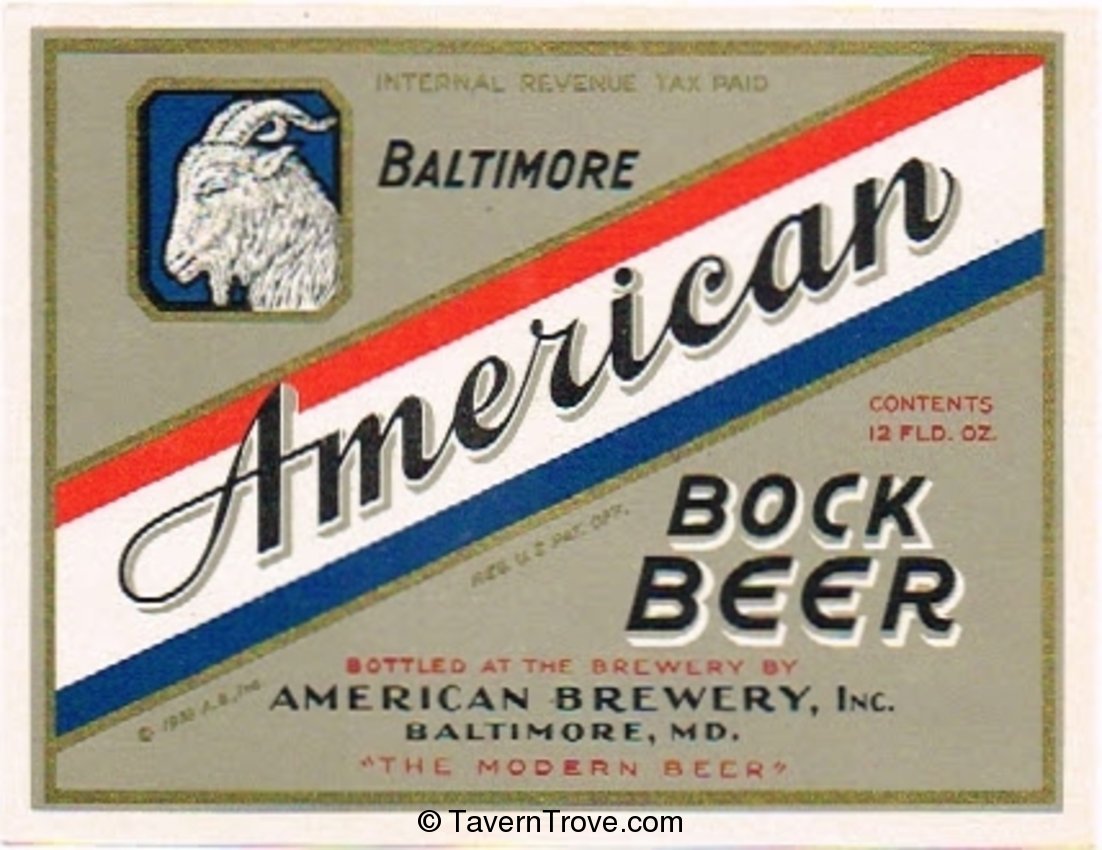 American Bock Beer
