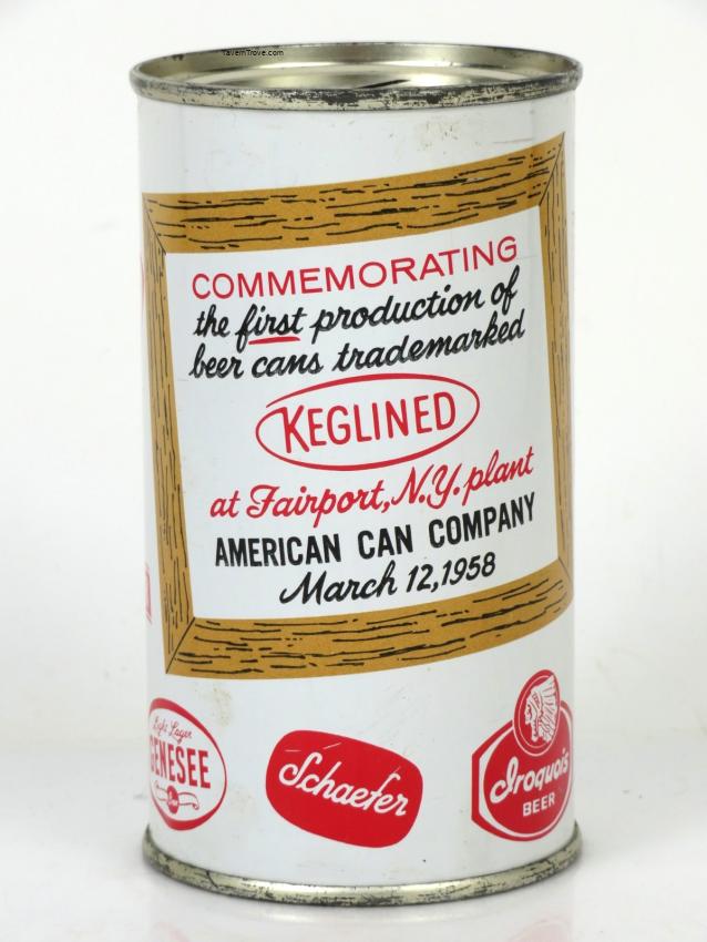 American Can Co. First Keglined Can At Fairport New York