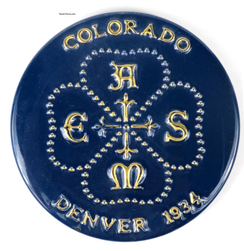 American Society of Mechanical Engineers ASME Convention Denver Ceramic Trivet