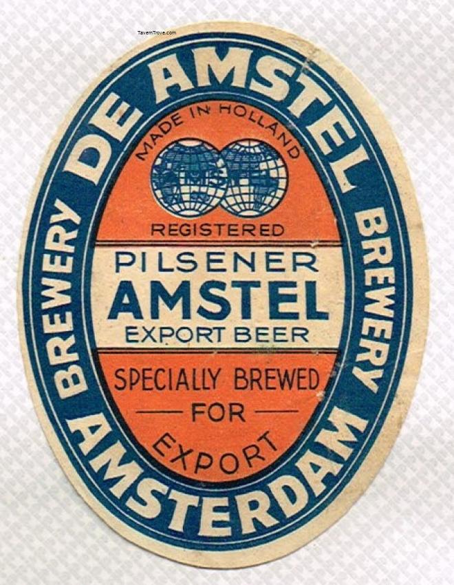 Amstel Pilsener Export Beer