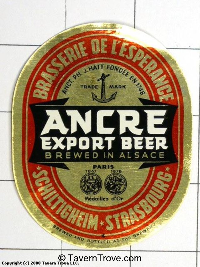 Ancre Export Beer