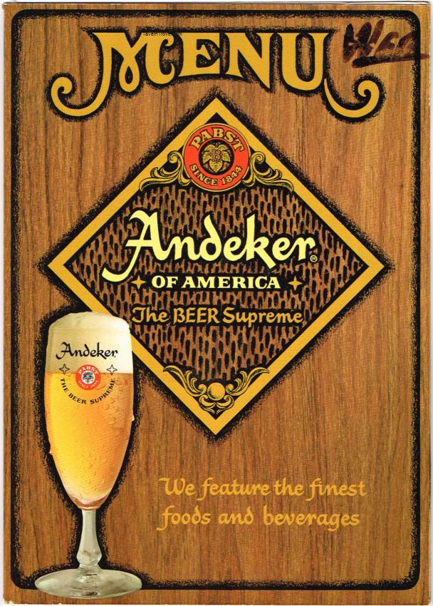Andeker Beer