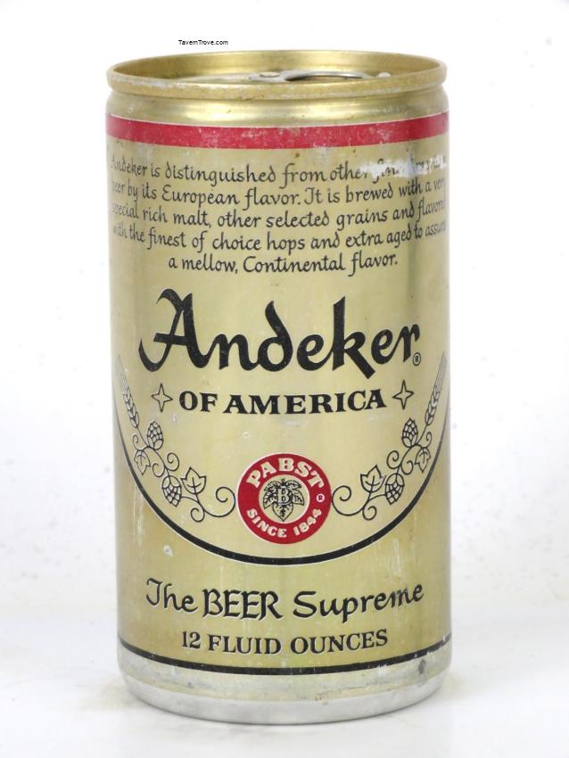 Andeker of America Beer Alabama Tax