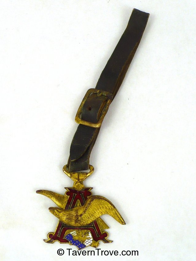 Anheuser Busch A & Eagle fob