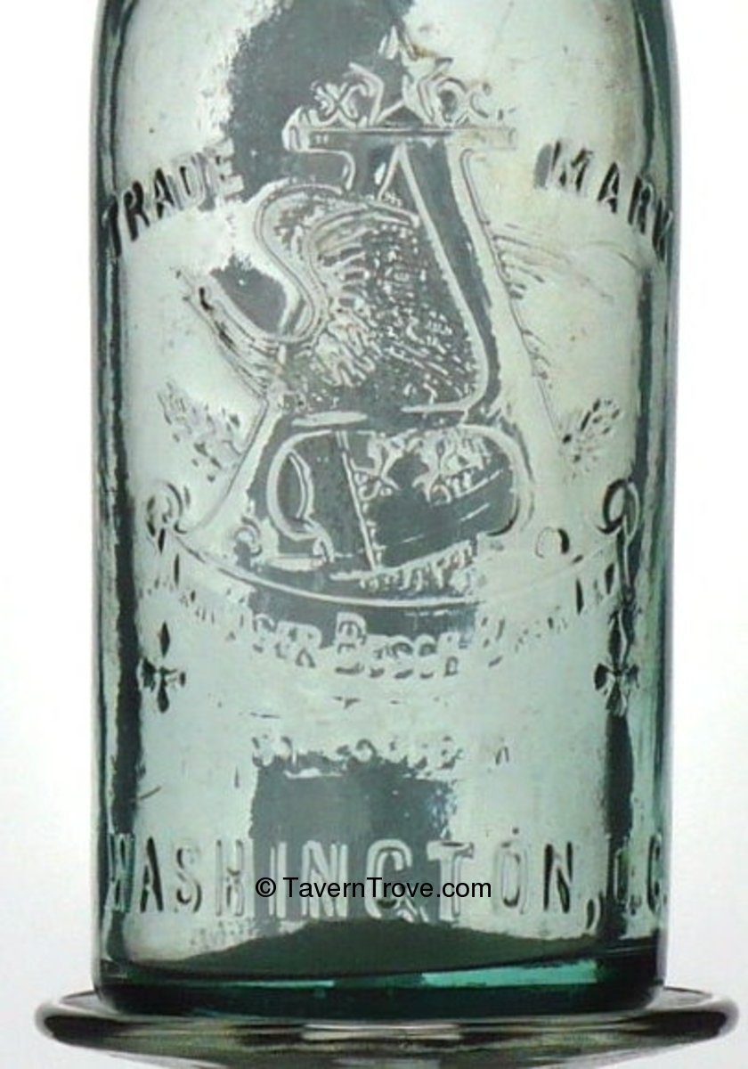 Item 87560 1890 Anheuser Busch Beer Bottle