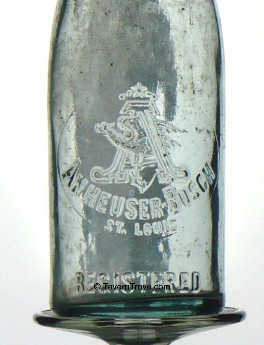 Item 12993 1890 Anheuser Busch Beer Bottle