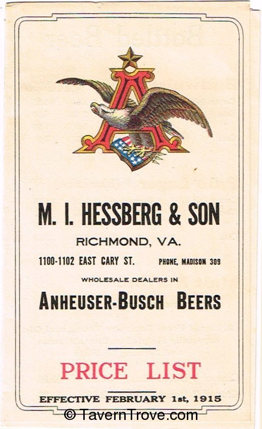 Anheuser-Busch Beers