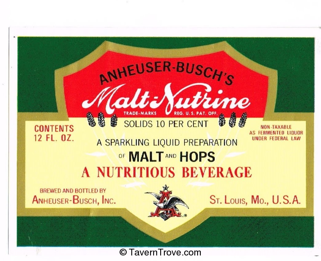 Anheuser-Busch's Malt Nutrine