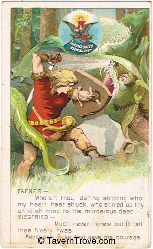 Anheuser Beer Bohemian Girl Act III