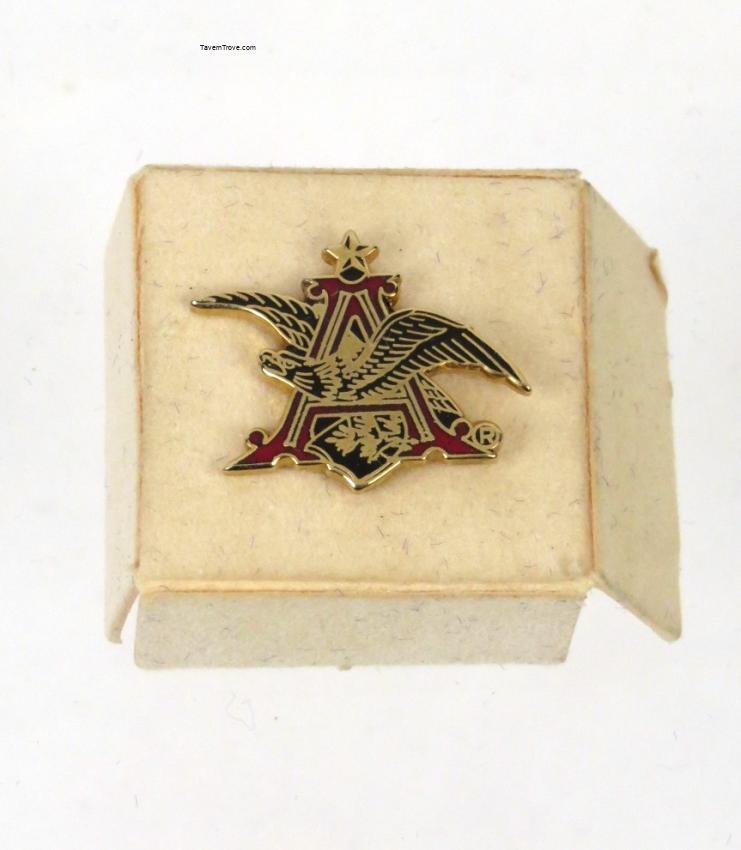 Anheuser-Busch A&Eagle Enamel Inlaid ½ Inch V1