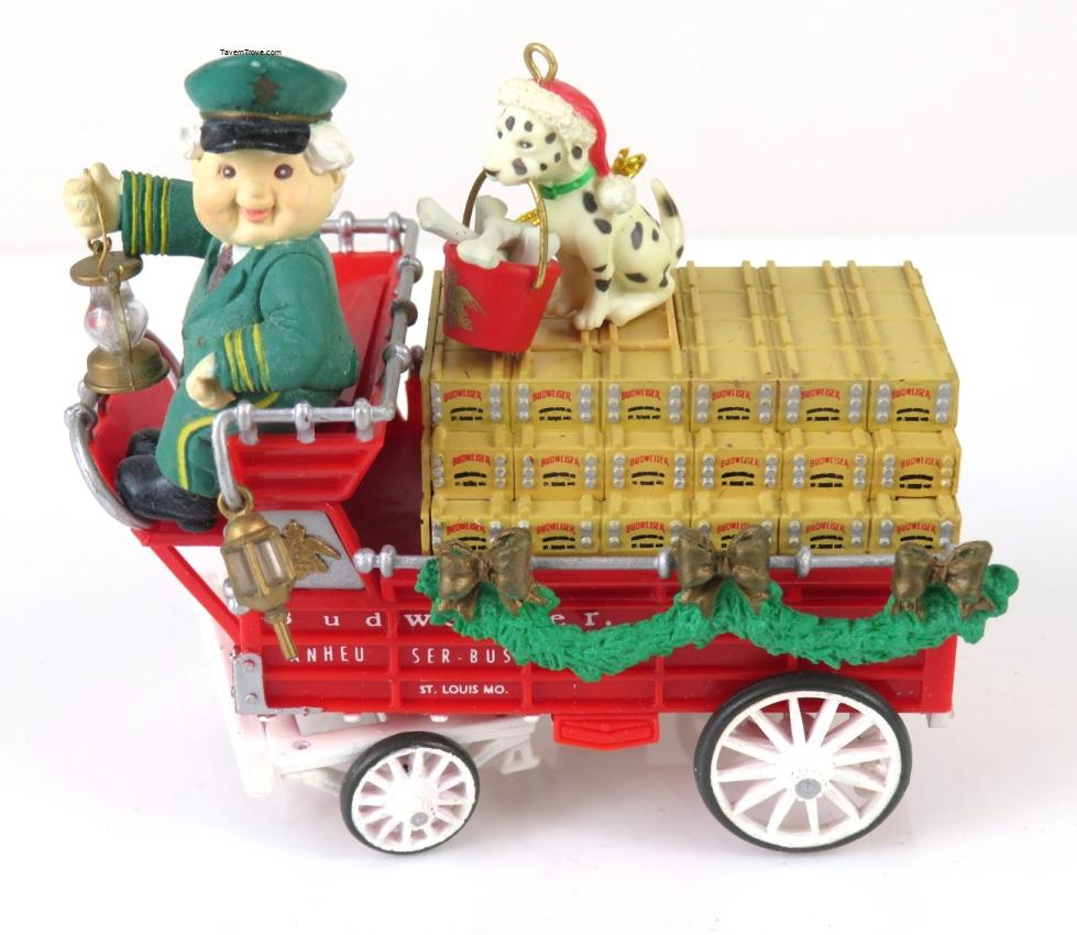 Anheuser Busch Beer Wagon Ornament