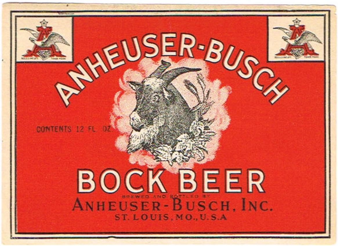 Anheuser-Busch Bock Beer