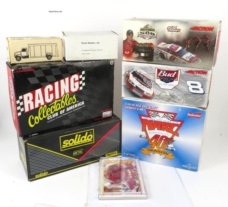 Anheuser Busch Budweiser Racing Vehicles Lot of Eight