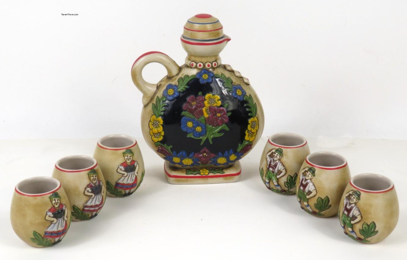 Anheuser-Busch Canteen Wine Decanter Set