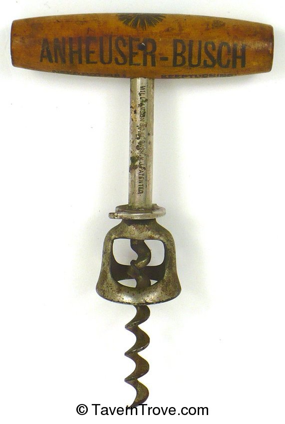 Anheuser Busch Corkscrew