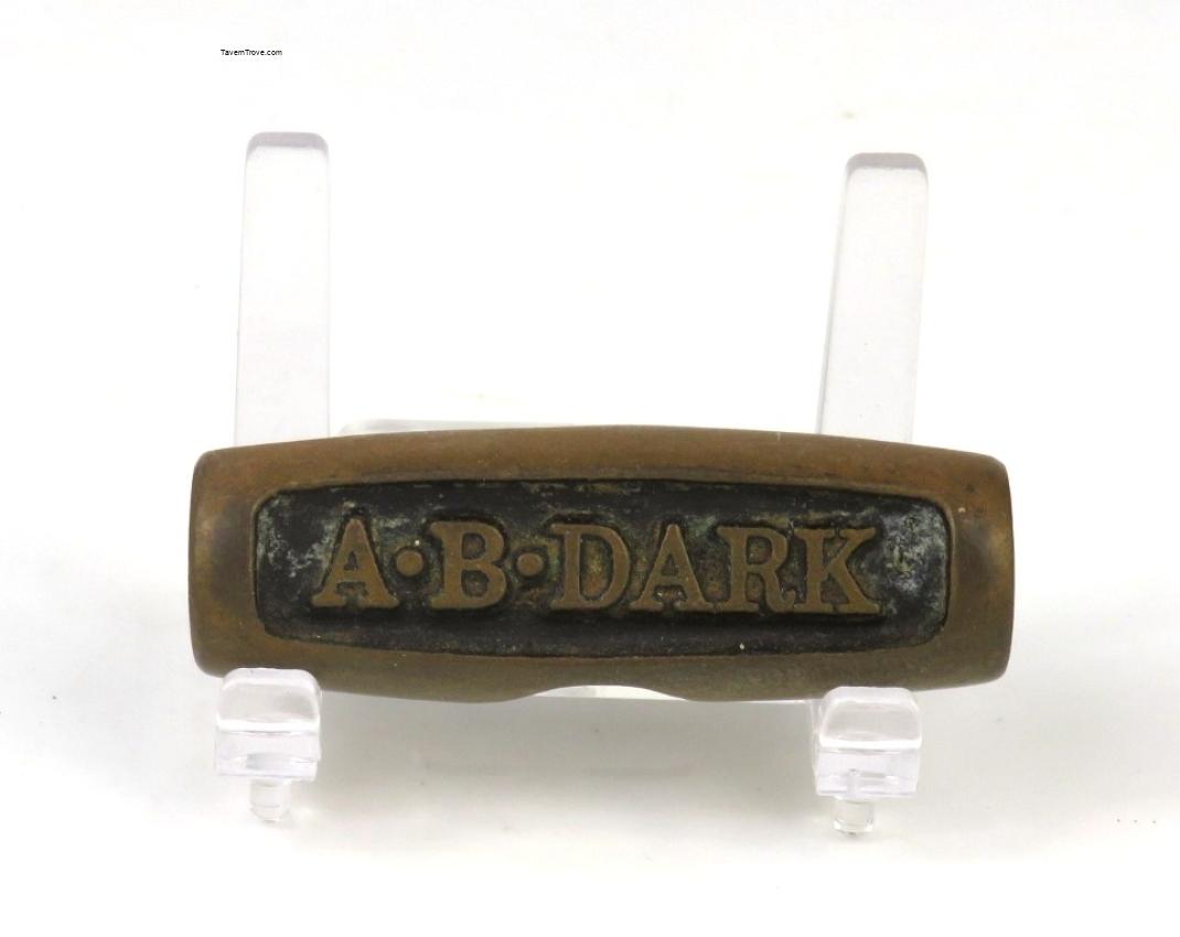 Anheuser-Busch Dark Beer Solid Brass