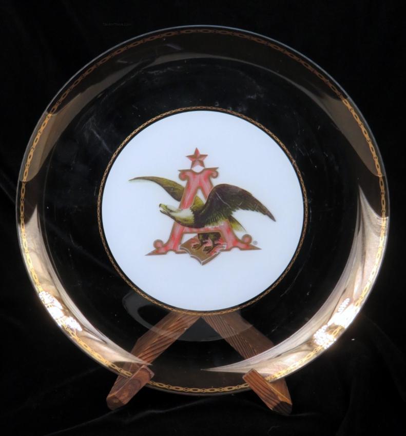Anheuser-Busch Elegant A & Eagle Glass