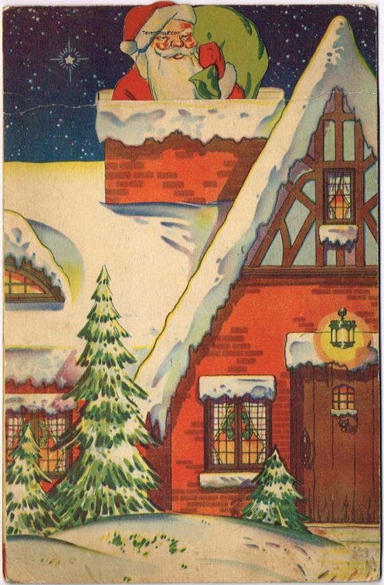 Anheuser Busch Mechanical Christmas Card