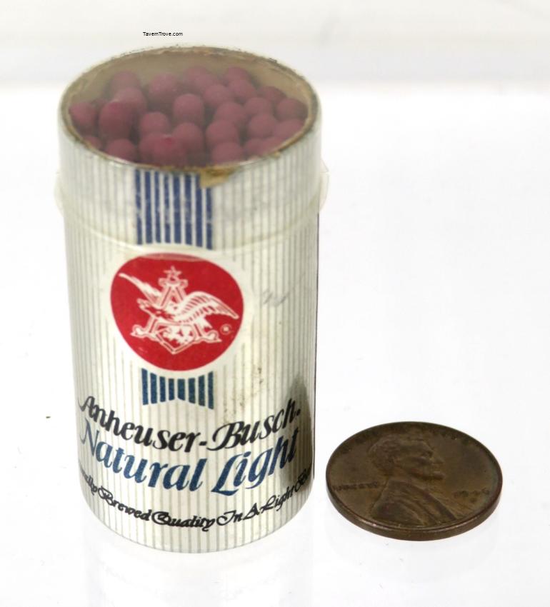 Anheuser-Busch Natural Light Beer Matchbox