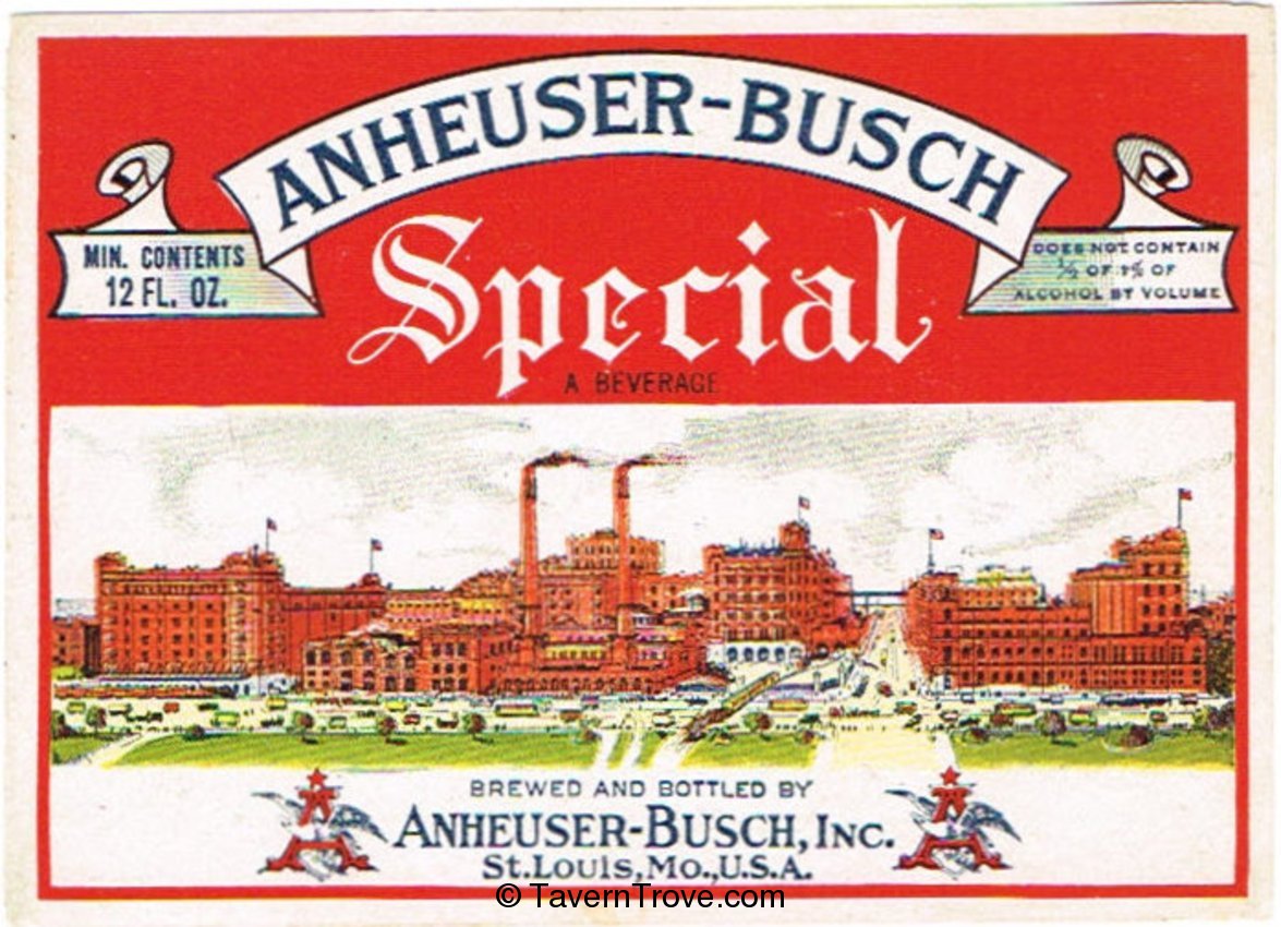 Anheuser Busch Special Beverage