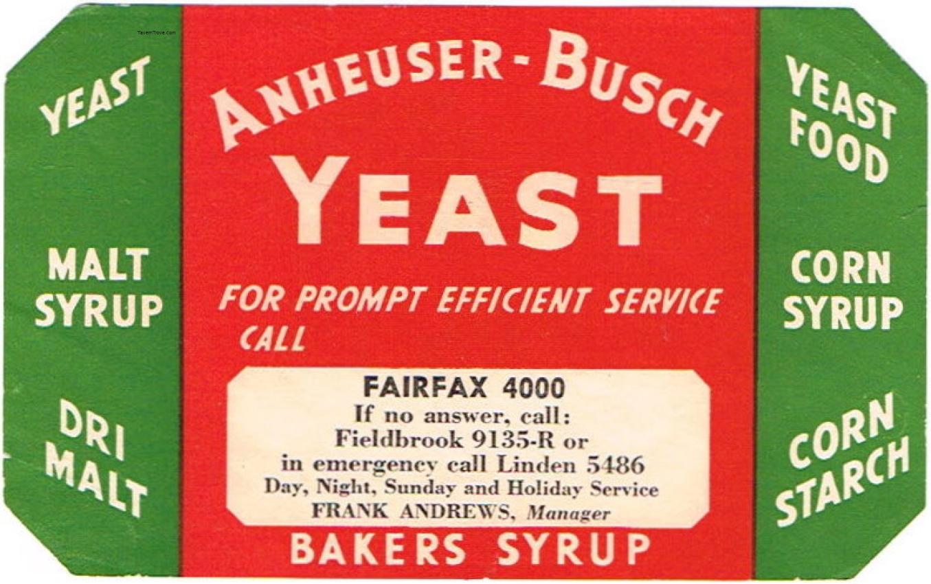 Anheuser-Busch Yeast