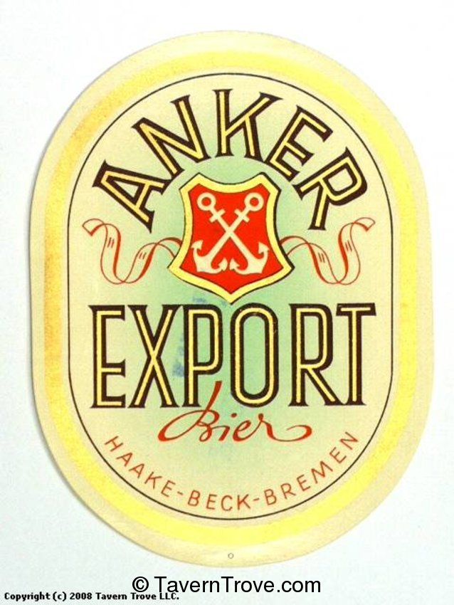 Anker Export Bier