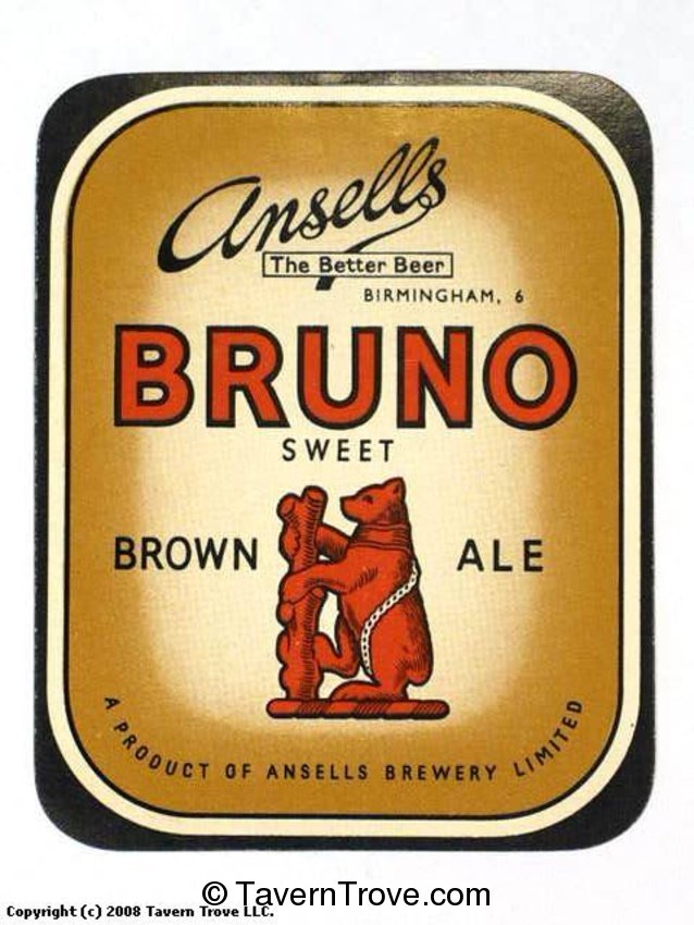 Ansells Bruno Sweet Brown Ale