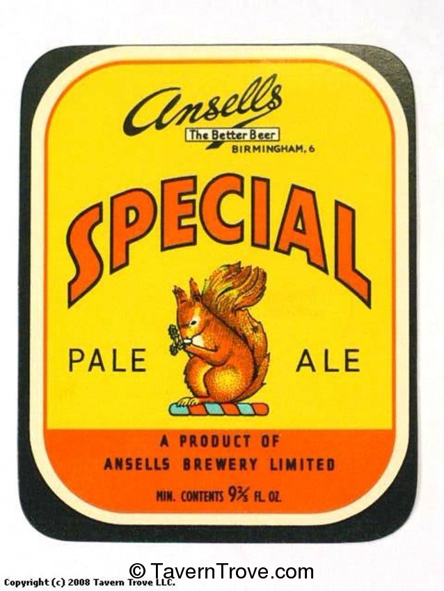 Ansells Special Pale Ale