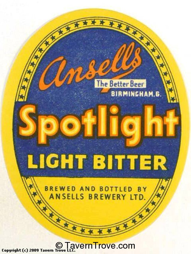 Ansells Spotlight Light Bitter