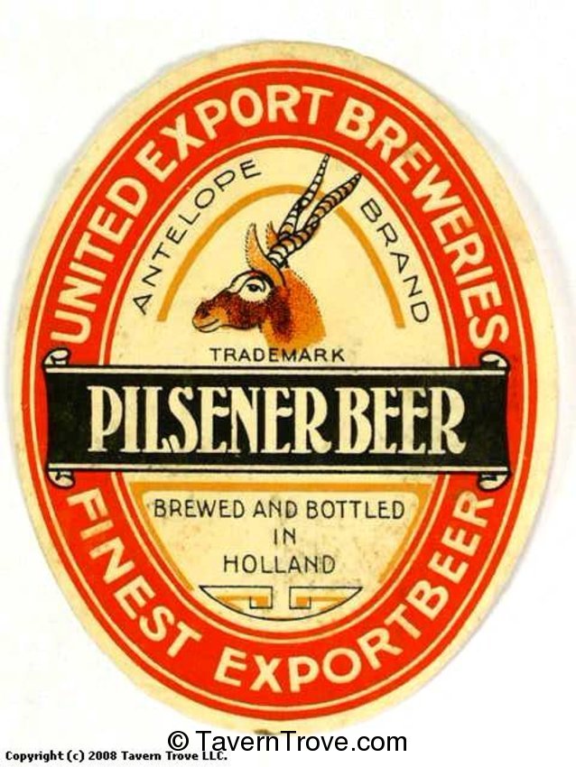 Antelope Brand Pilsener Beer