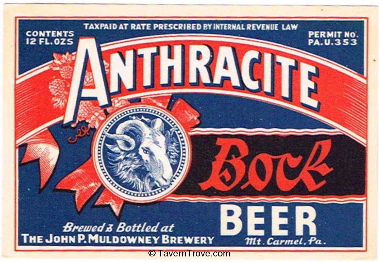 Anthracite Bock Beer