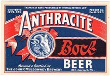 Anthracite Bock Beer