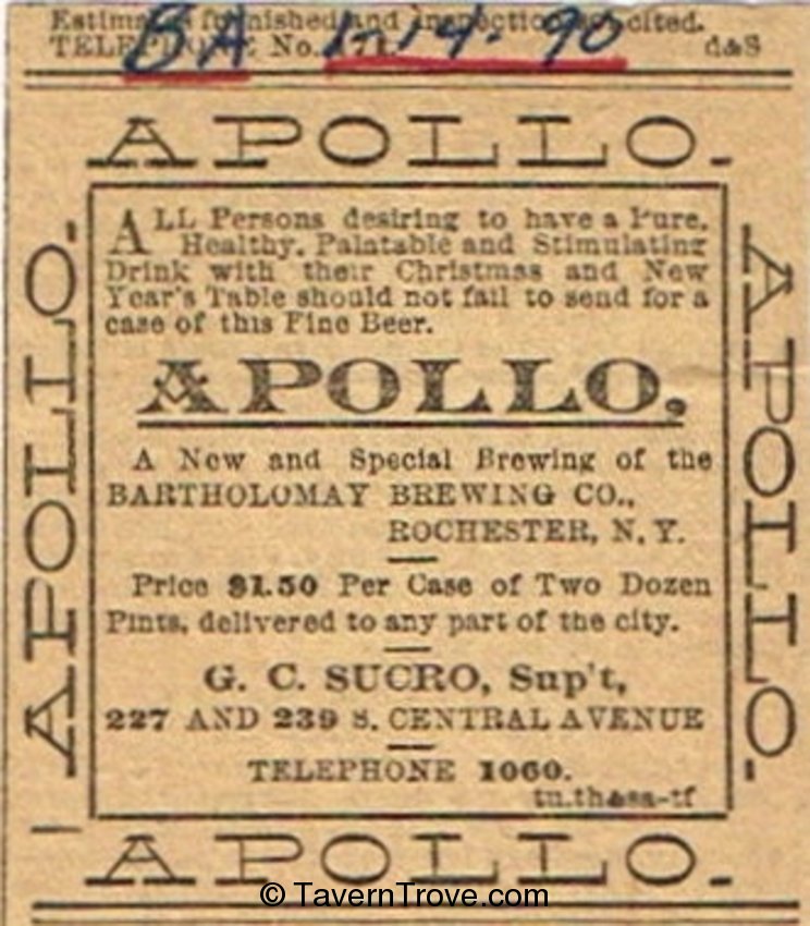 Apollo Beer