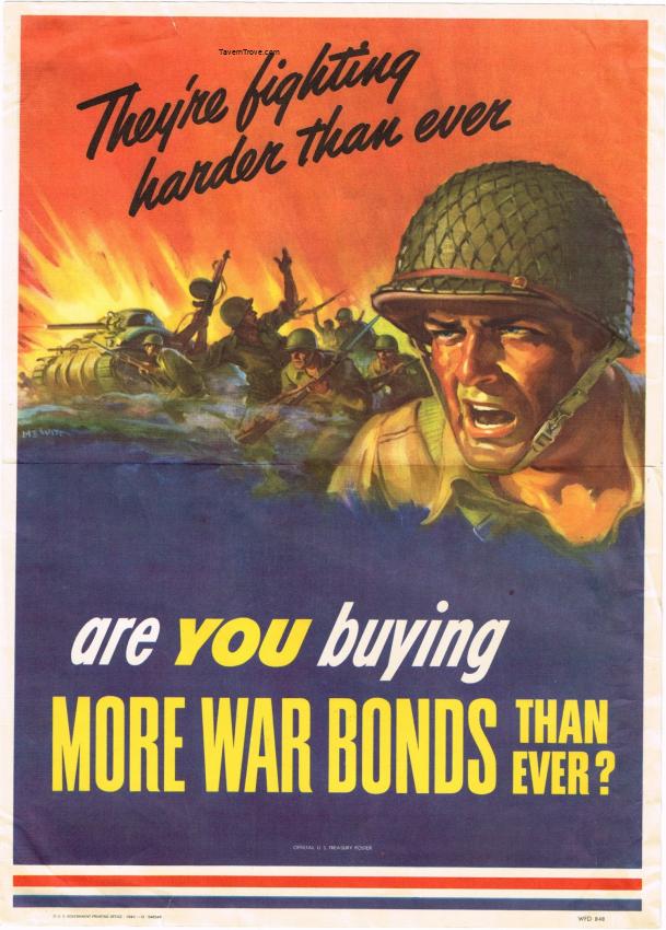 Are You Buying War Bonds?