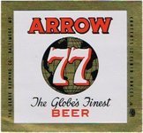 Arrow 77 Beer