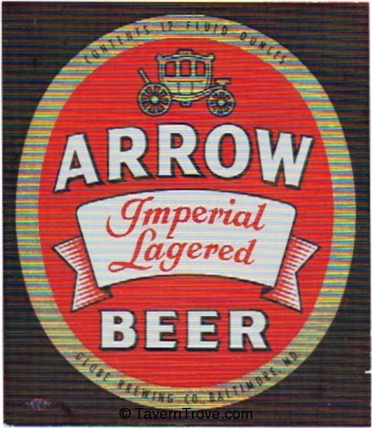 Arrow Imperial Lagered Beer 