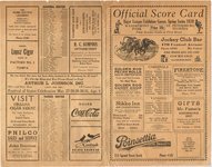 Atlantic Ale & Beer Baseball Scorecard