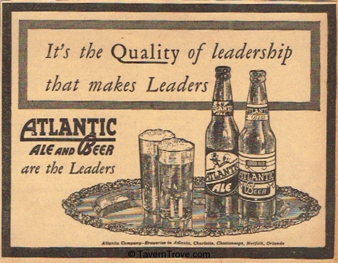 Atlantic Ale and Beer