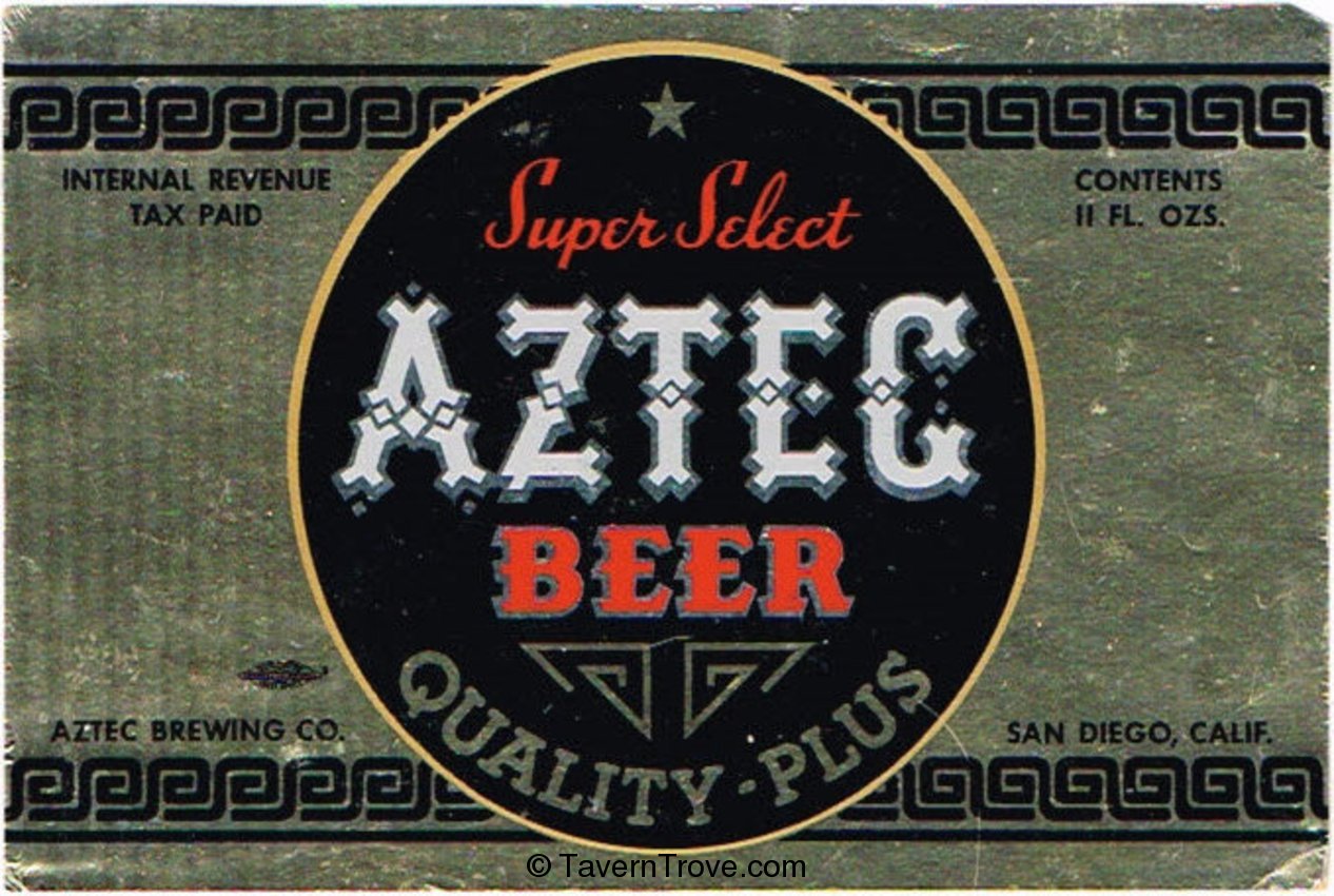 Aztec Super Select Beer