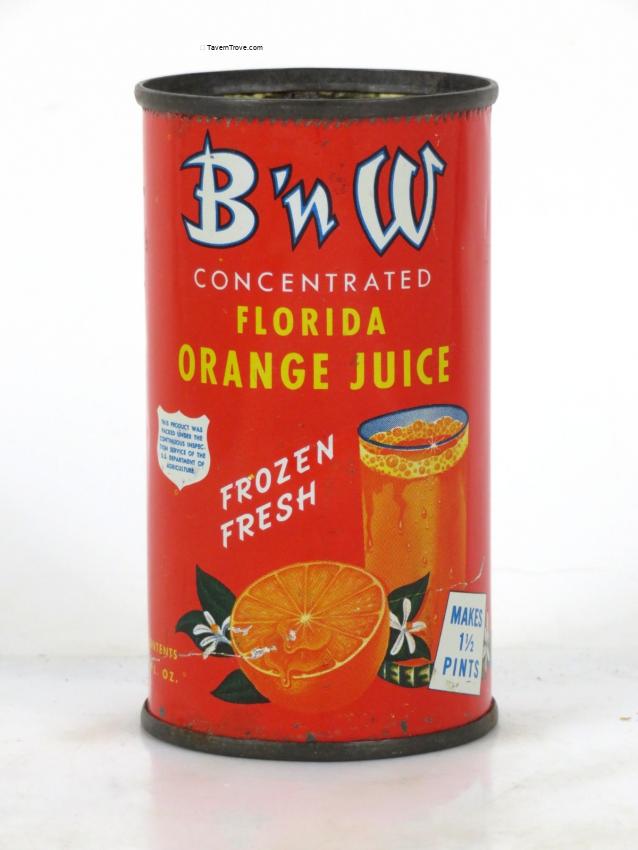 B 'n W Orange Juice Groveland Florida