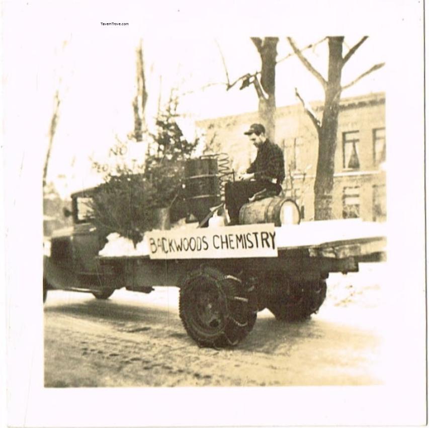 Backwoods Chemistry Parade Float Moonshine Still