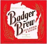Badger Brew Pilsener Beer