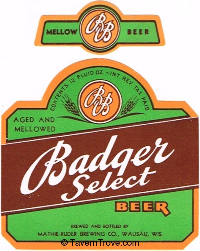 Badger Select Beer