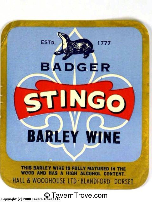 Badger Stingo Barley Wine